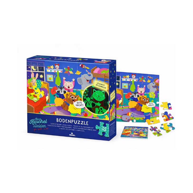Glow-in-the-Dark Floor Puzzle
