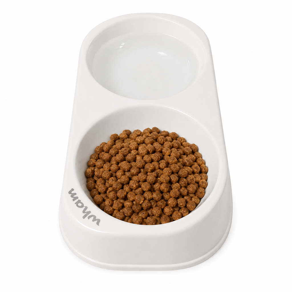 Double Pet Food and Water Bowl