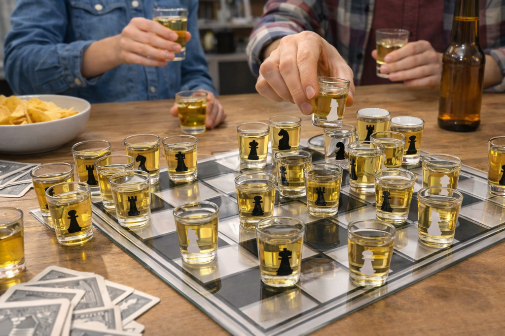 Drinking Chess Set