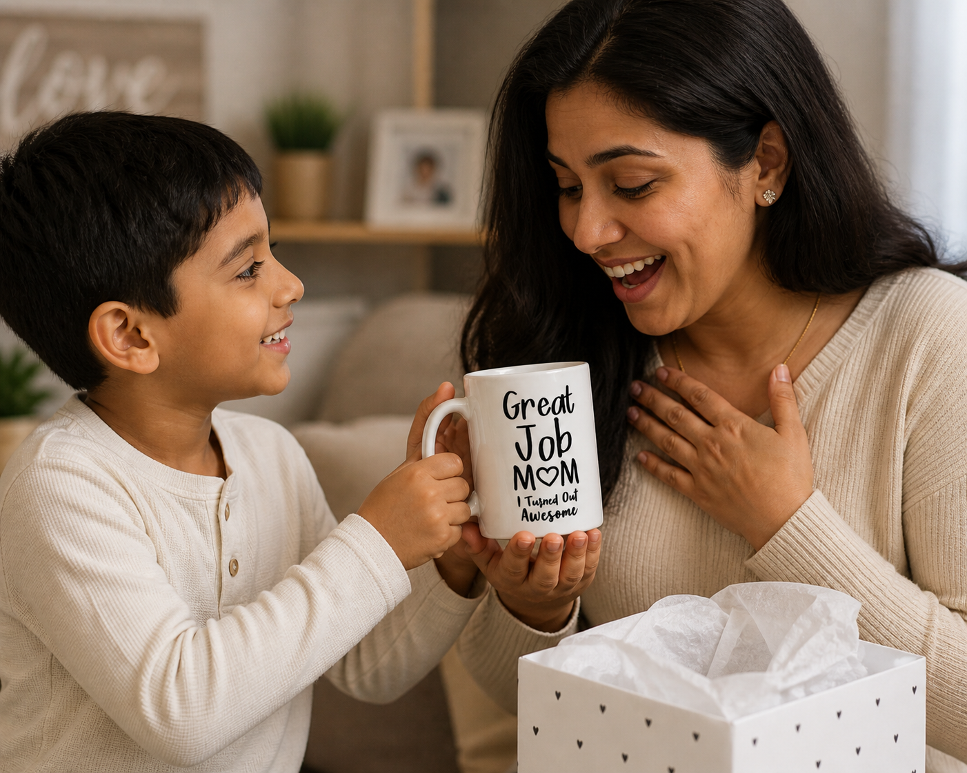 “Great Job Mom” Mug