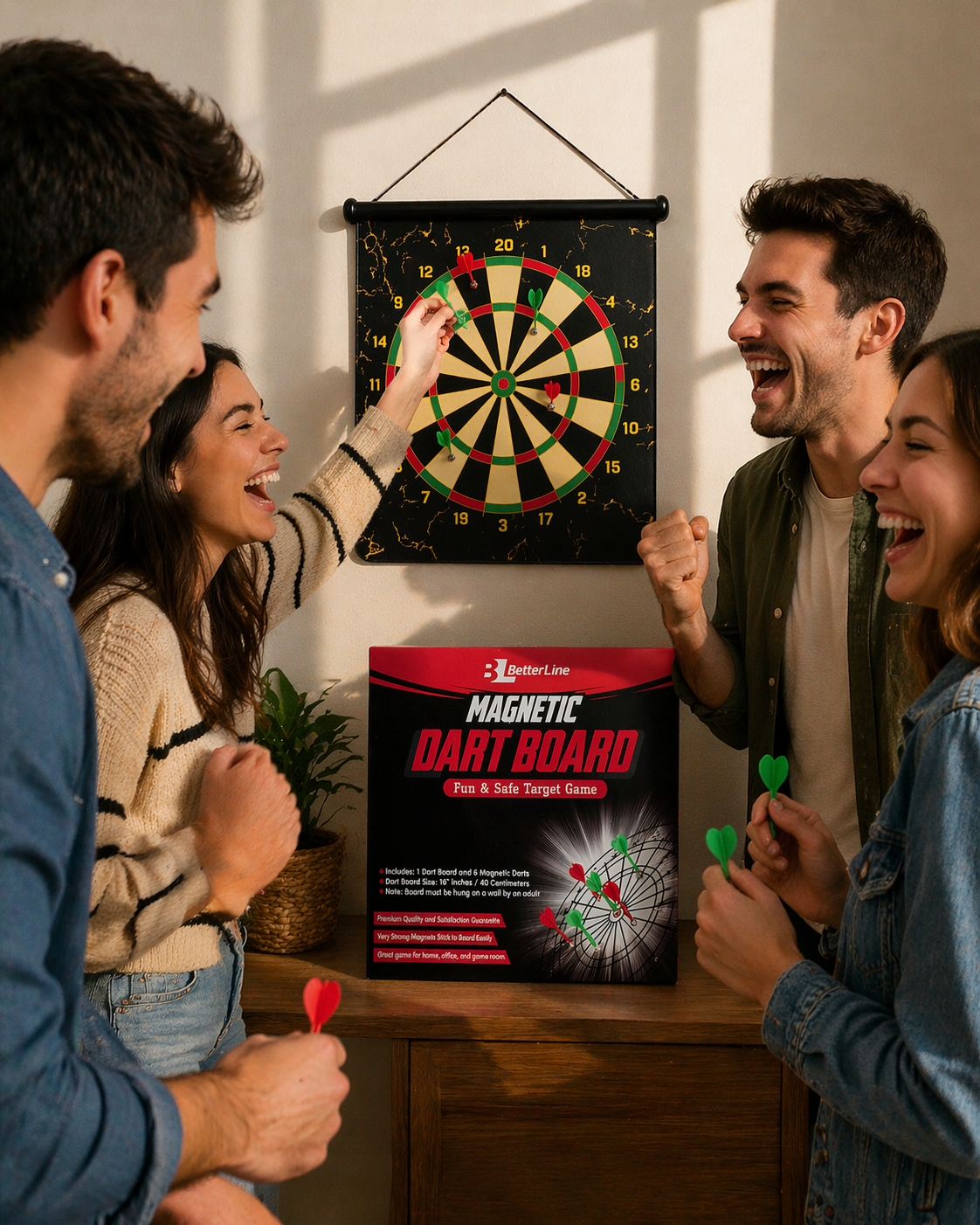 Magnetic Dart Board Set