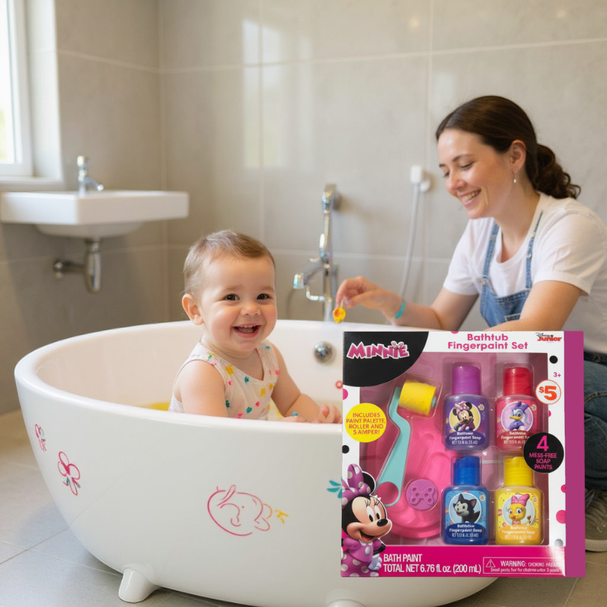 Bathtub Fingerpaint Set