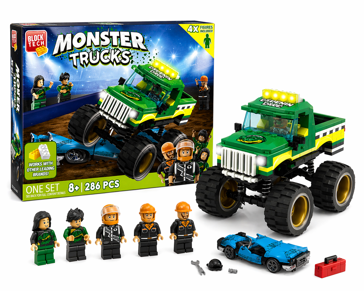 Monster Trucks Set