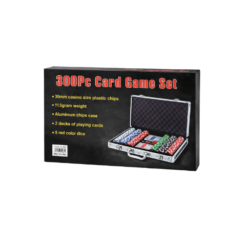 300/500Pc Card Game Set