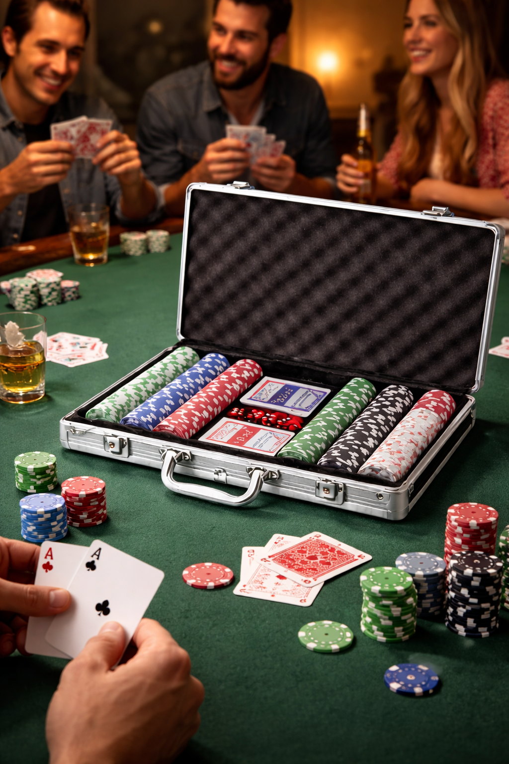 300/500Pc Card Game Set