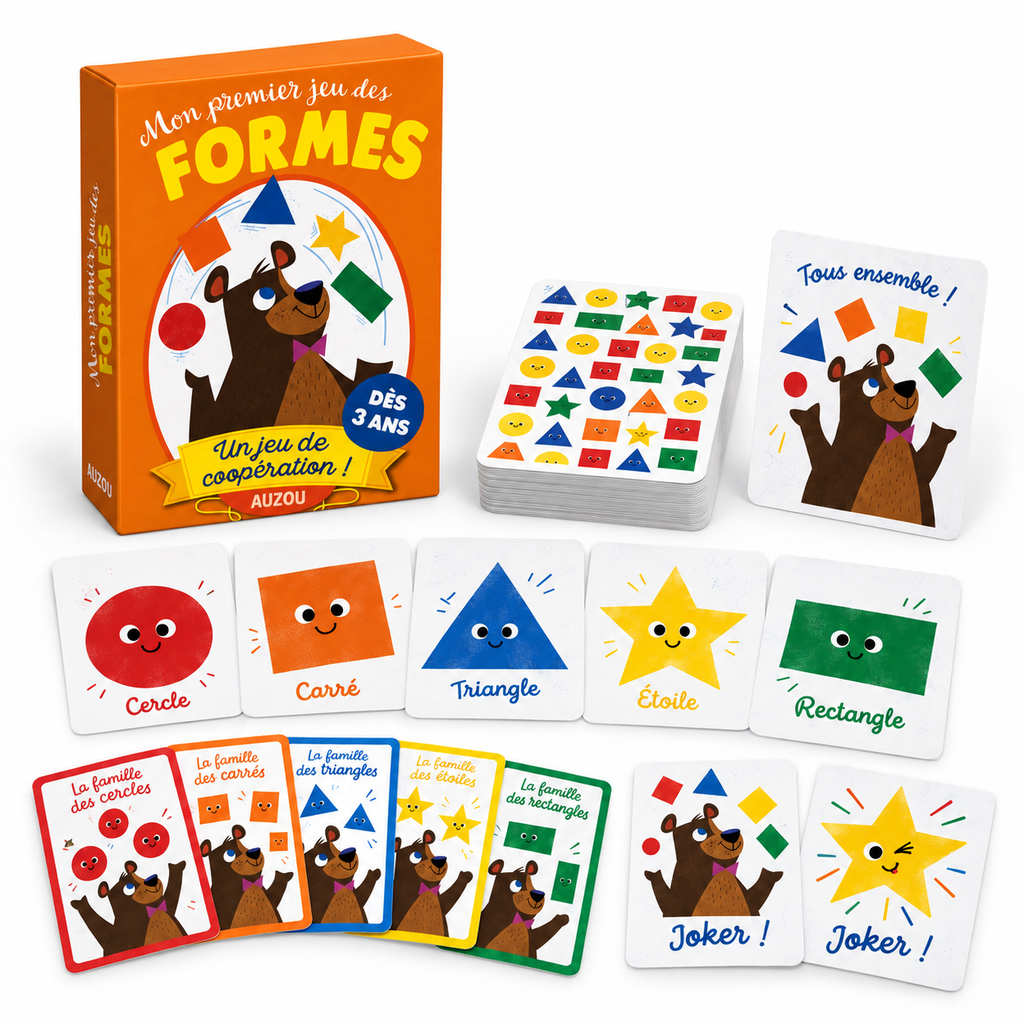 Mon Premier Jeu des Formes – Educational Shape Matching Game
