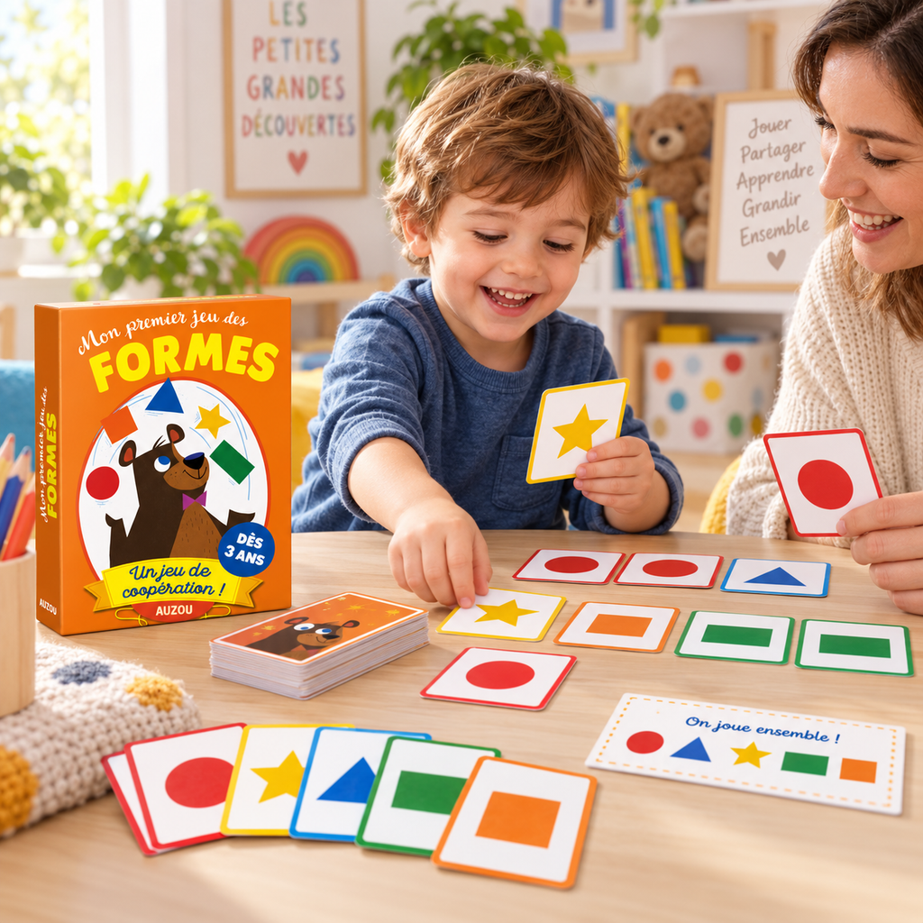 Mon Premier Jeu des Formes – Educational Shape Matching Game
