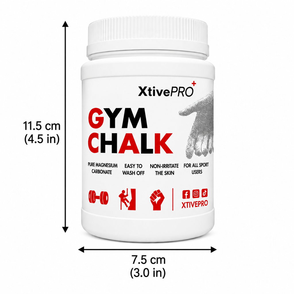 XtivePRO Gym Chalk – Magnesium Carbonate Grip Chalk