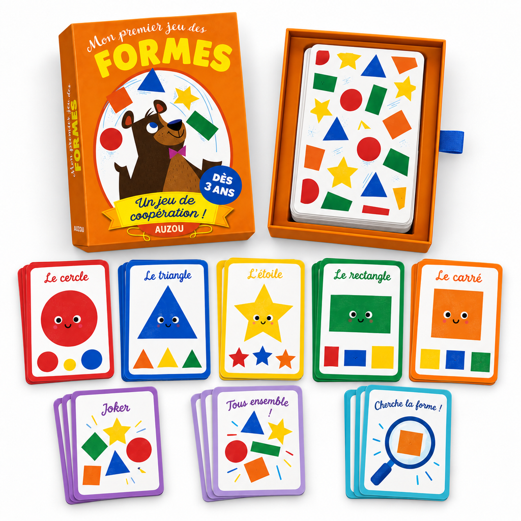 Mon Premier Jeu des Formes – Educational Shape Matching Game