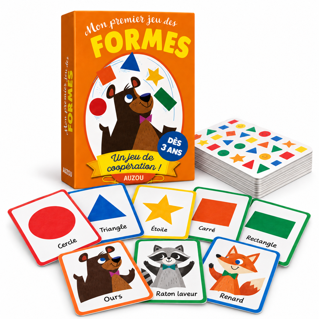 Mon Premier Jeu des Formes – Educational Shape Matching Game