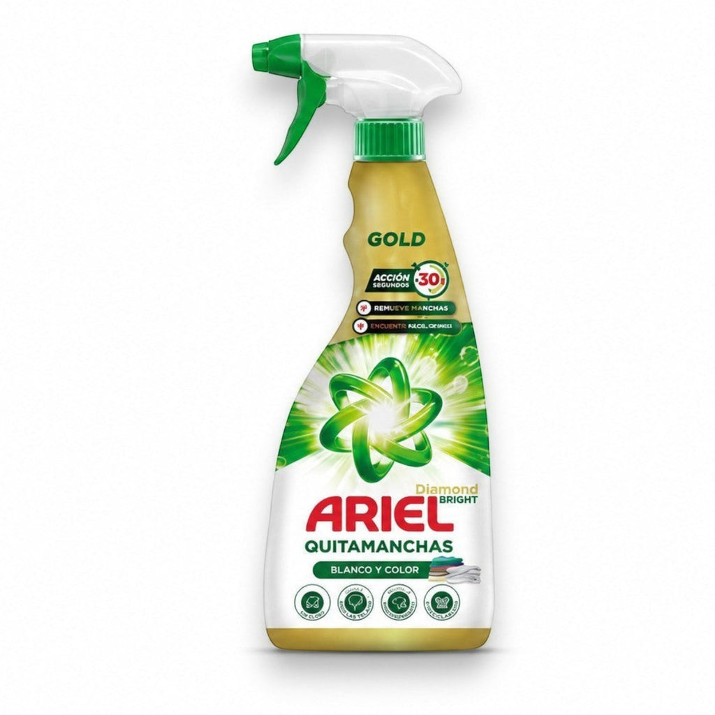 Tap2Own Ariel Diamond Bright fabric stain remover spray bottle for white and colored laundry