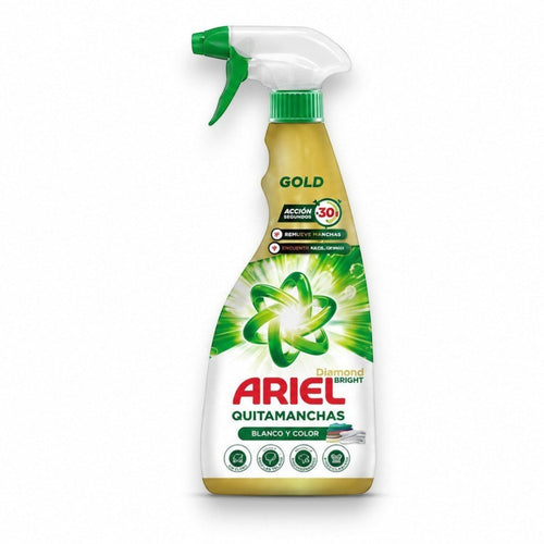 Tap2Own Ariel Diamond Bright fabric stain remover spray bottle for white and colored laundry