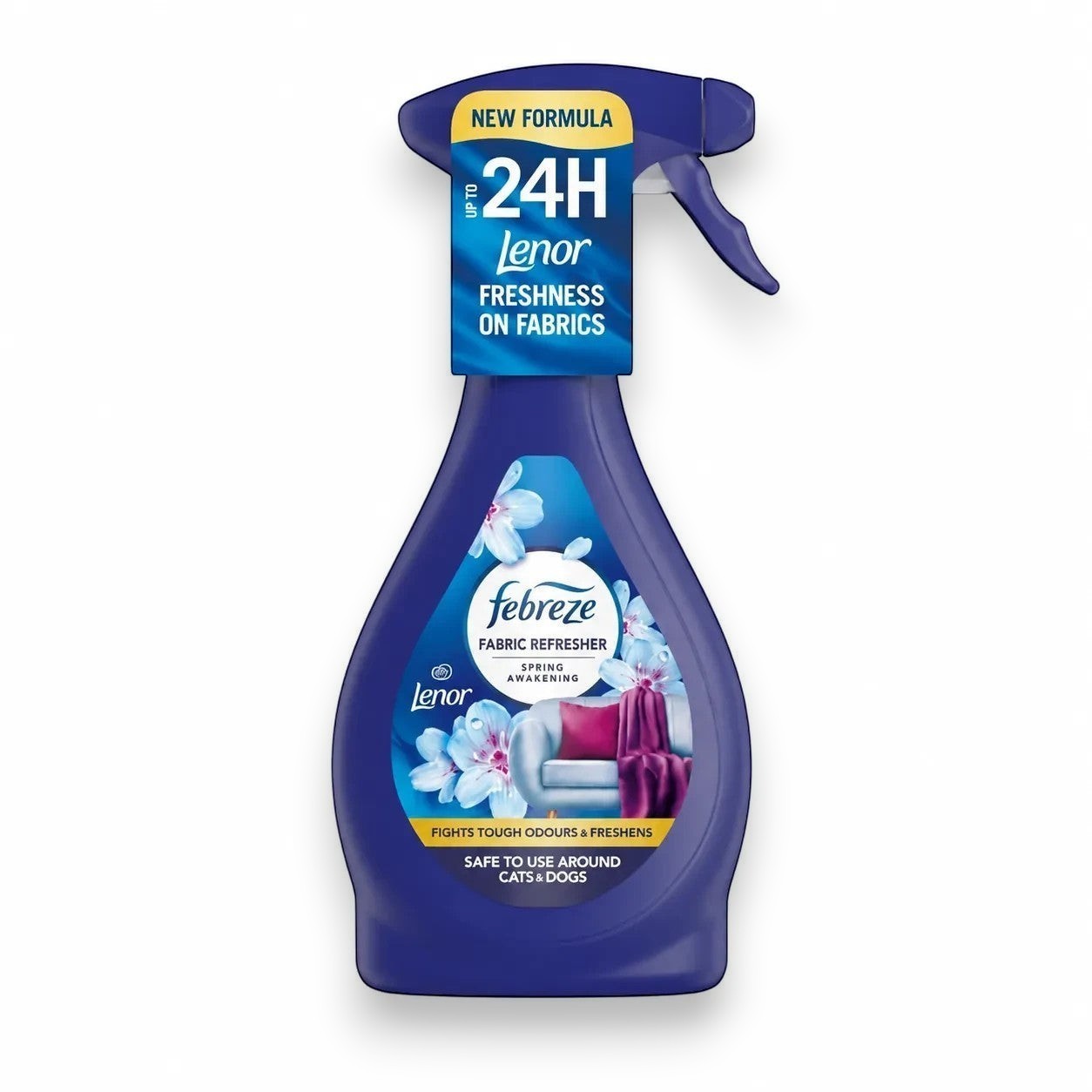 Tap2Own Febreze Fabric Refresher Spring Awakening antibacterial spray bottle for upholstery and soft furnishings