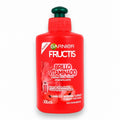 Tap2Own Garnier Fructis Brillo Vitaminado fortifying hair styling cream in a 300ml red bottle with a green pump.