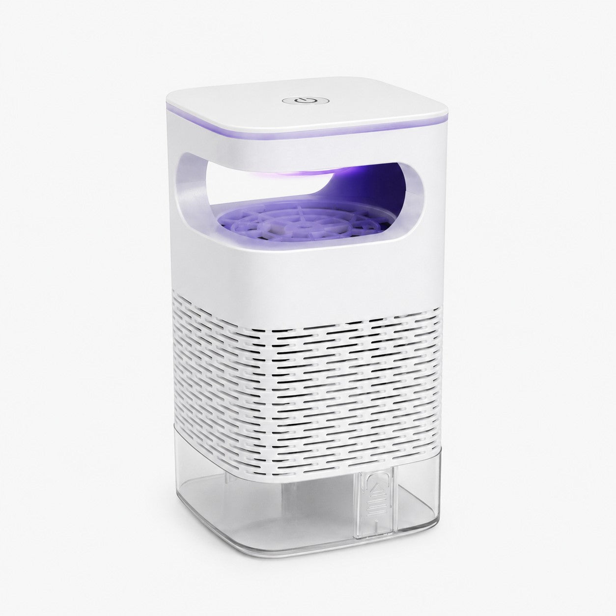 Tap2Own EI BIONIC Mosquito Killer, white physical mosquito trap with UV light and removable tray.