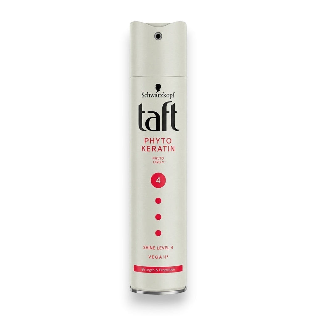 Tap2Own Schwarzkopf Taft Phyto Keratin hair styling spray with level 4 hold for strength and shine